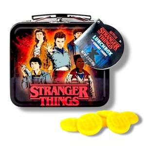 Stranger Things Mini Lunch Box – Pineapple Waffle Gummies, Collectible
